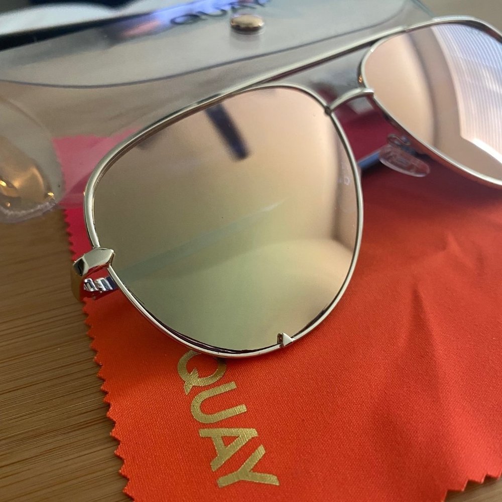 High Key Gold Quay Sunglasses